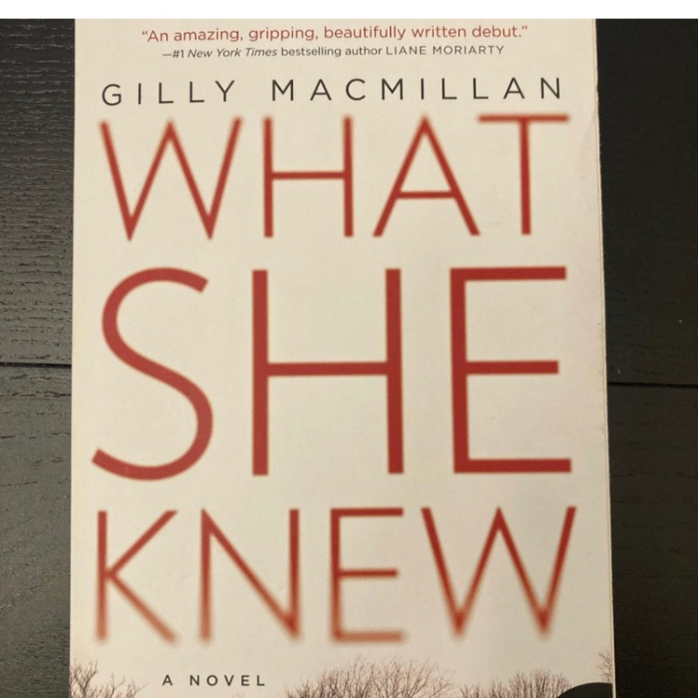What She Knew by Gilly MacMillan